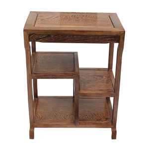 鸡翅木小茶几红木家具 鸡翅木电话架 置屋架 长方台 盆景架 花架