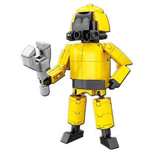 后室逃脱积木后世深入暗房玩具怪物小人场景手办周边派对扫兴客离