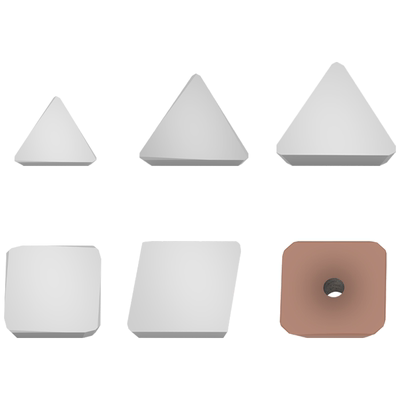 钨钢硬质合金铣刀片四方三角菱形