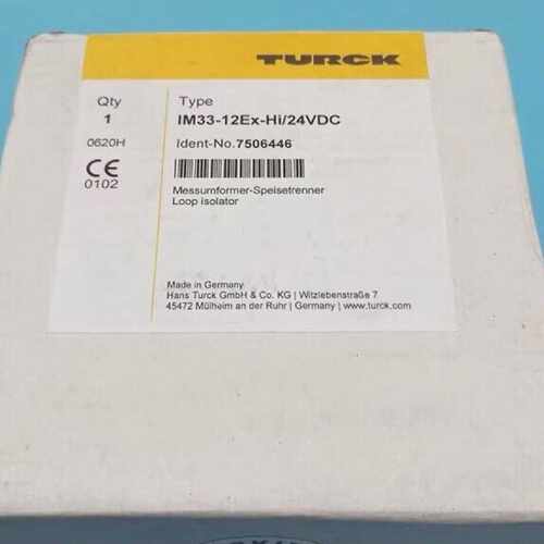 【请询价】全新原装TURCK图尔克IM33-12Ex-Hi/24VDC