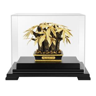 金箔摆件摇钱树家居饰品客厅办公室装饰公司开业乔迁摆件工艺品