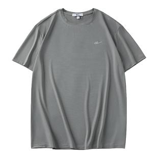 回力速干短袖t恤男夏季新款跑步健身宽松半袖冰丝防晒运动上衣男