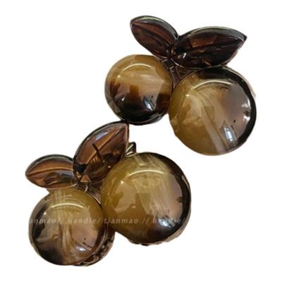 可盐可甜的~樱桃公主头碎发抓夹