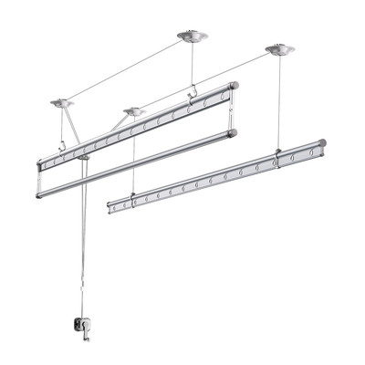 四季沐歌手摇晾衣架阳台家用手动