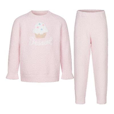 爱慕儿童印花长袖家居套装/马甲