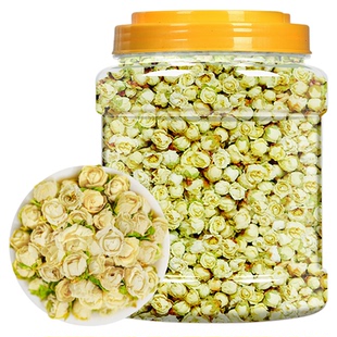 绿萼梅正品新货白梅花茶搭玫瑰金银花胎菊无硫绿梅花苞官方旗舰店