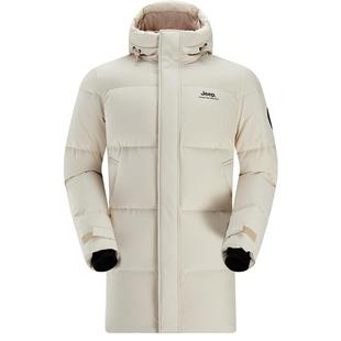 【零下25度】Jeep冬中长款羽绒服男女户外防寒保暖外套连帽羽绒衣