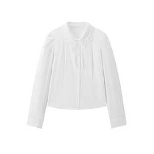 【商场同款】甜美减龄感长袖衬衫女装2025冬季新款上衣C1CAF4284