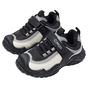 MQD马骑顿加棉童鞋2026冬季新款加绒二棉男童户外运动鞋女休闲鞋