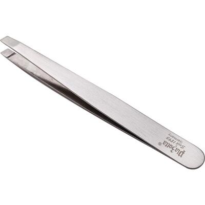 德国 plazotta 眉毛夹 不锈钢眉夹/眉钳/眉镊 拔毛夹01103