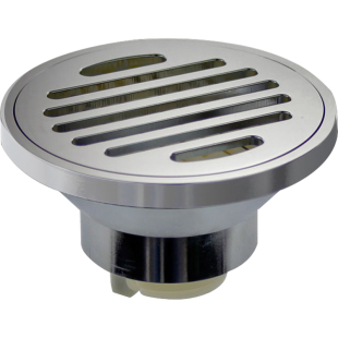 潜水艇地漏防臭圆形卫生间洗衣机老式PVC旧地漏改造防臭防虫9厘米