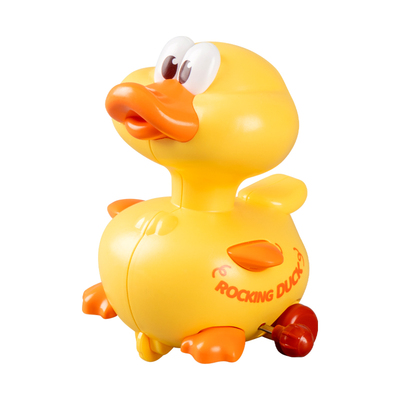 发条摇摆小鸭子宝宝上链发条玩具0一1岁会动跑的跳跳小鸡婴儿益智