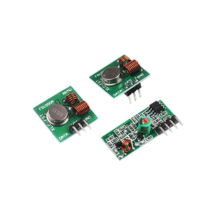 315/433MHZ超再生无线收发模块315M433M带解码接收发射遥控模块