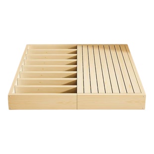 实木床板1.5米木板防潮排骨床架木板床垫1.8米板条支撑榻榻米护腰