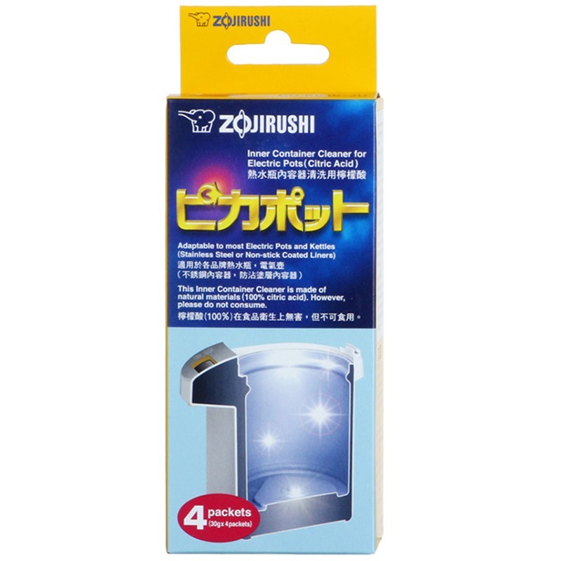 象印电热水瓶壶 柠檬酸清洁清洗粉CD-K03E 水垢清除剂除垢剂污剂