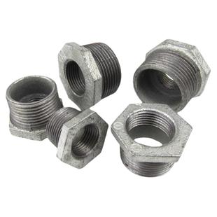 不锈钢304补芯镀锌补芯 异径内外丝变径接头 镀锌玛钢管件补心