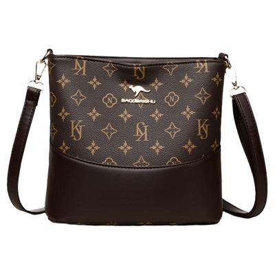 软皮大容量时尚2025新款水桶包包