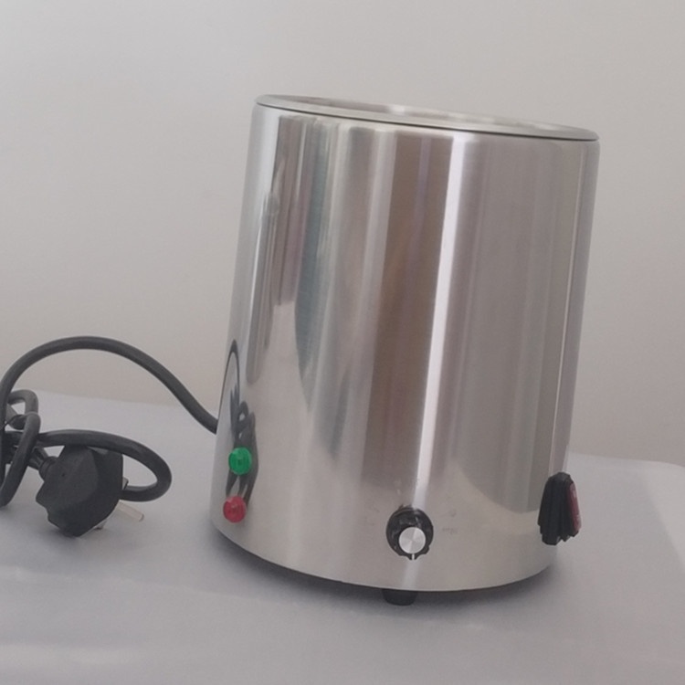 牛油酱料分发器 圆形不锈钢电热酱汁泵 芝士巧克力保温加热分配器