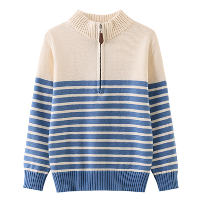 恒源祥男童纯棉针织衫休闲百搭