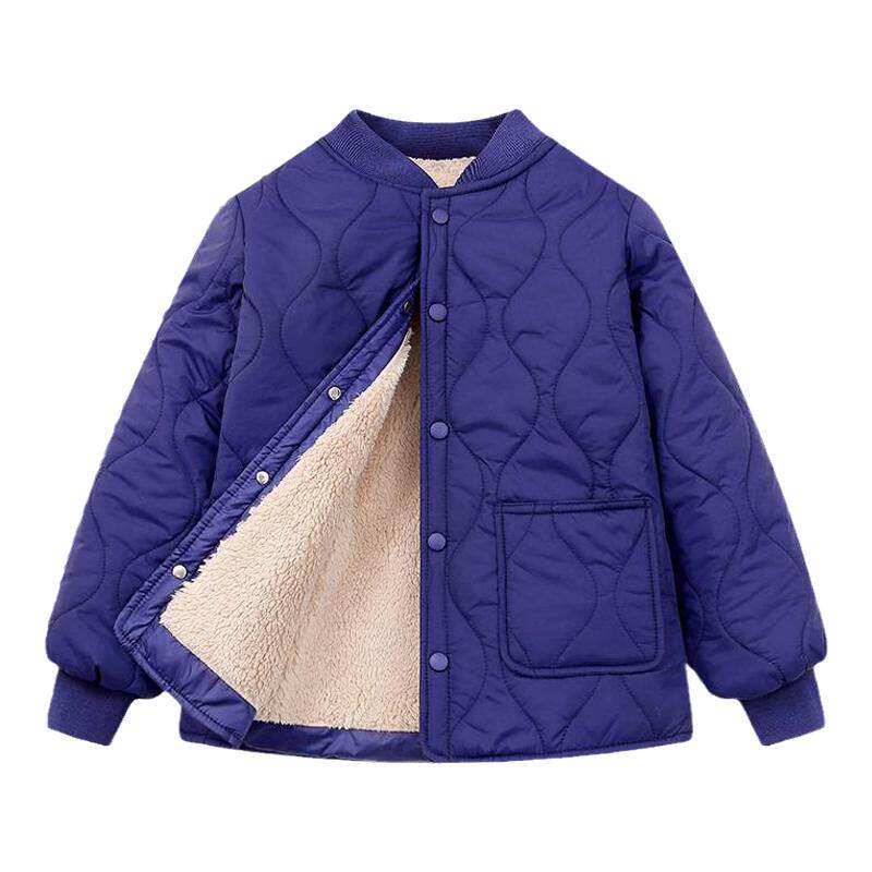儿童羽绒棉服内胆加绒加厚