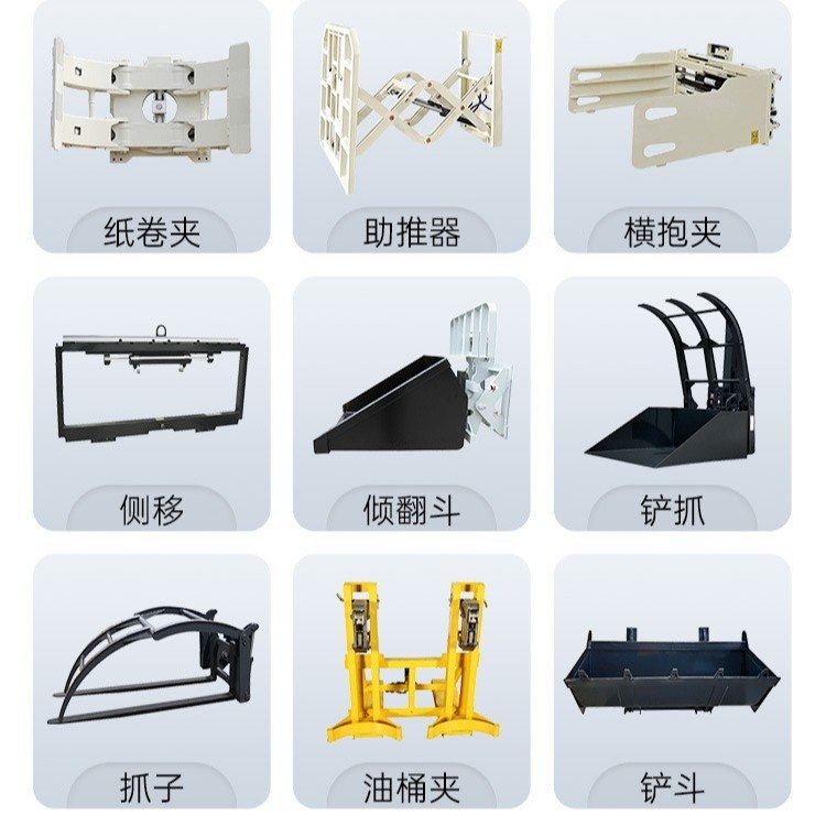 跨境定制1.6吨2吨三支点小型电动叉车液压座驾式装卸搬运堆高电车