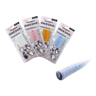 日本JP版GOSEN高神羽毛球拍绑带手胶手把缠绕带吸汗防滑带可爱猫