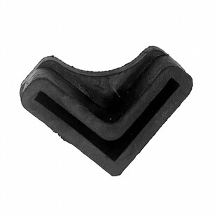 L形橡胶角铁外套三角铁货架支架抗压脚套加厚耐磨防滑静音角钢套