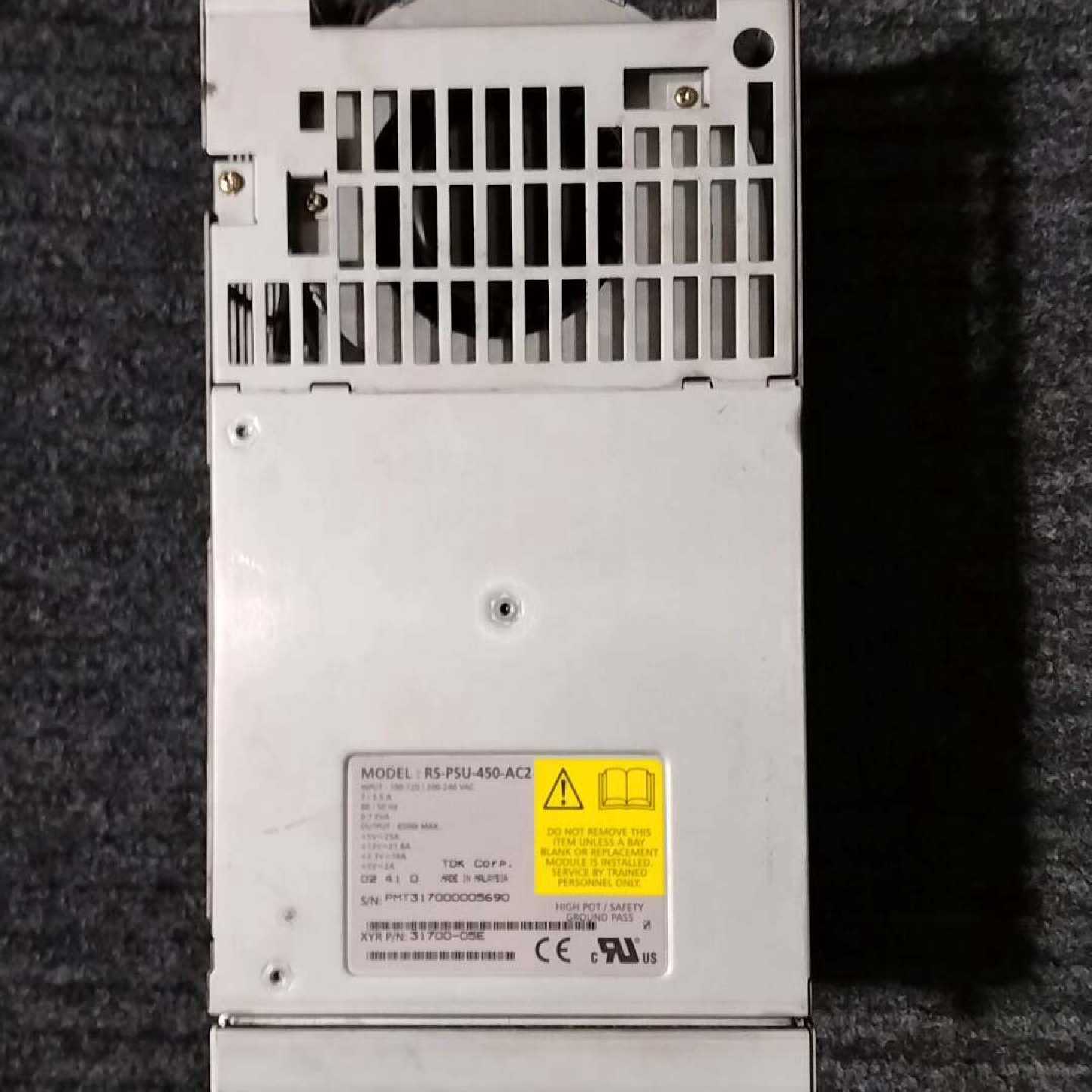 马来西亚进口RS-PSU-450-AC2电源,成色参数如