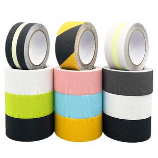 地面台阶自粘止滑条防滑胶带楼梯防滑贴耐磨透明耐踩止滑贴橡胶贴条地板浴室瓷砖防打滑防水地面自粘胶布