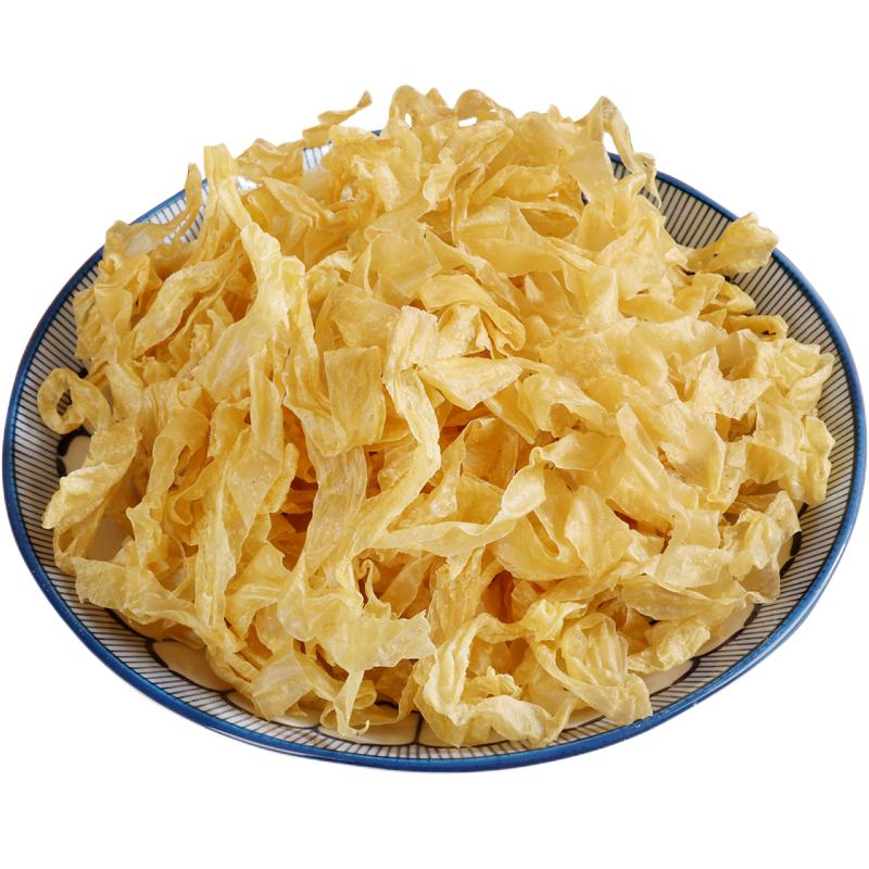 干豆皮无盐渍油豆皮豆腐皮农家干货商用凉拌菜豆花干豆丝速食凉拌