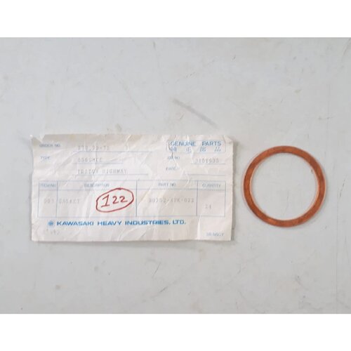 Gasket PN 9030249K022 for motorcycle Kawasaki 8S60MCE origin