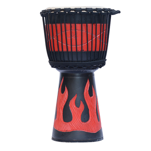 迈克专业非洲鼓丽江手鼓成人儿童初学者实木山羊皮打击乐器民谣鼓