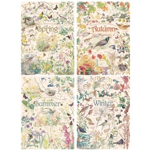 现货 加拿大Cobble Hill进口艺术高难度拼图 春夏秋冬1000片 全套