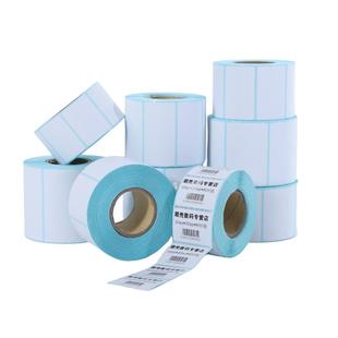 三防热敏纸不干胶防水贴纸90 60 30定制热敏感标签纸长效不粘胶条码标签整卷热敏打标纸打印纸8050白色打印纸