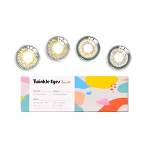 【甜心同款】Twinkleeyes水光棕微混美瞳10片防UV隐形眼镜日抛