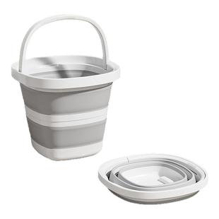 户外折叠水桶便携式家用出差旅行手提大小号塑料桶车载赶海钓鱼桶