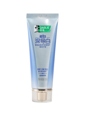 DARLIE好来原黑人深导白牙膏洁白牙齿含氟正品清新口气