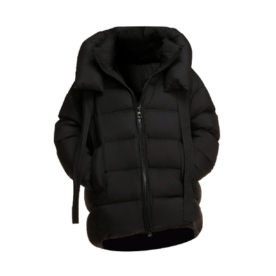 拉夏贝尔羽绒服女士2025冬季新款宽松百搭加厚鸭绒百搭保暖外套