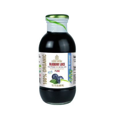 格鲁吉亚原装进口Georgia's Natural蓝莓汁低温冷榨NFC果汁饮料