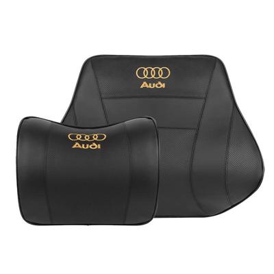 康福馨真皮记忆棉汽车头枕护颈枕