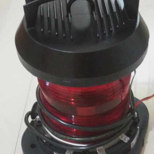 Single tier marine deck navigation light classic plastic bod