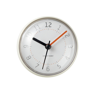 创意小时钟吸盘钟防水浴室钟厨房钟冰箱贴钟卫生间吸墙贴玻璃钟表