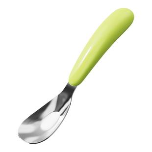 元宝勺子婴儿316不锈钢宝宝勺儿童学吃饭专用餐具3岁1喂饭2训练勺