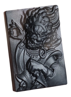 不动明王。大黑天吊坠