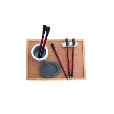 西安创意餐具新中式整套毛笔