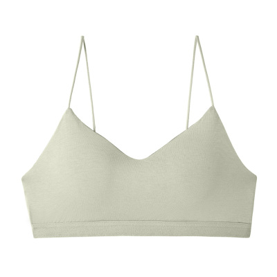 一体式固定杯棉感背心抹胸苏嫚菻