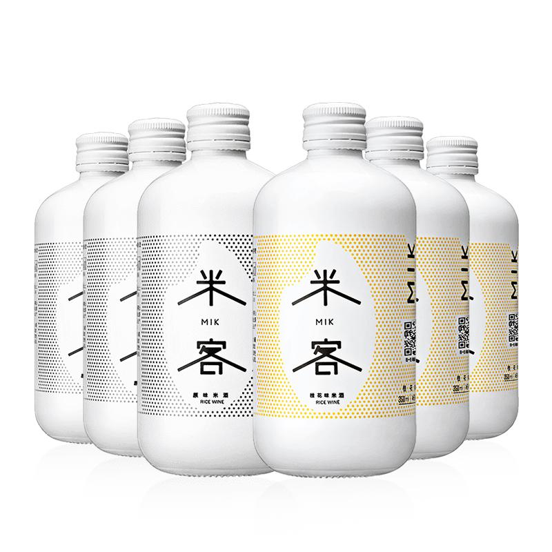 MIK/米客原釀米酒醪糟汁糯傳統(tǒng)工藝桂花糯米酒果酒微醺甜酒不加糖