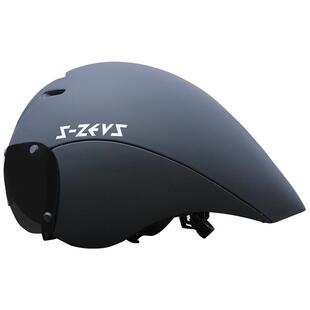 S-ZEUS公路自行车头盔场地赛铁人三项计时赛骑行TT头盔气动T-012