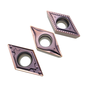 金属陶瓷涂层55度菱形精车数控刀片DCMT11T304外圆内孔尖刀粒单面