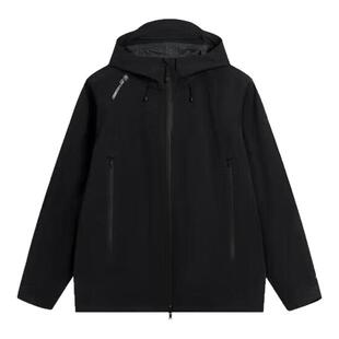 李宁肖战同款冲锋衣户外CF溯男女冬季防风防暴雨硬壳登山连帽外套